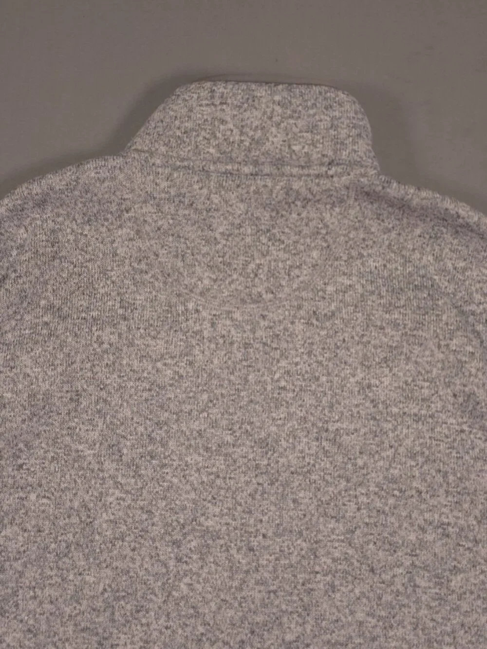 L.L.Bean Men's Large Gray Sweater Fleece Vest Slightly Fitted 505974